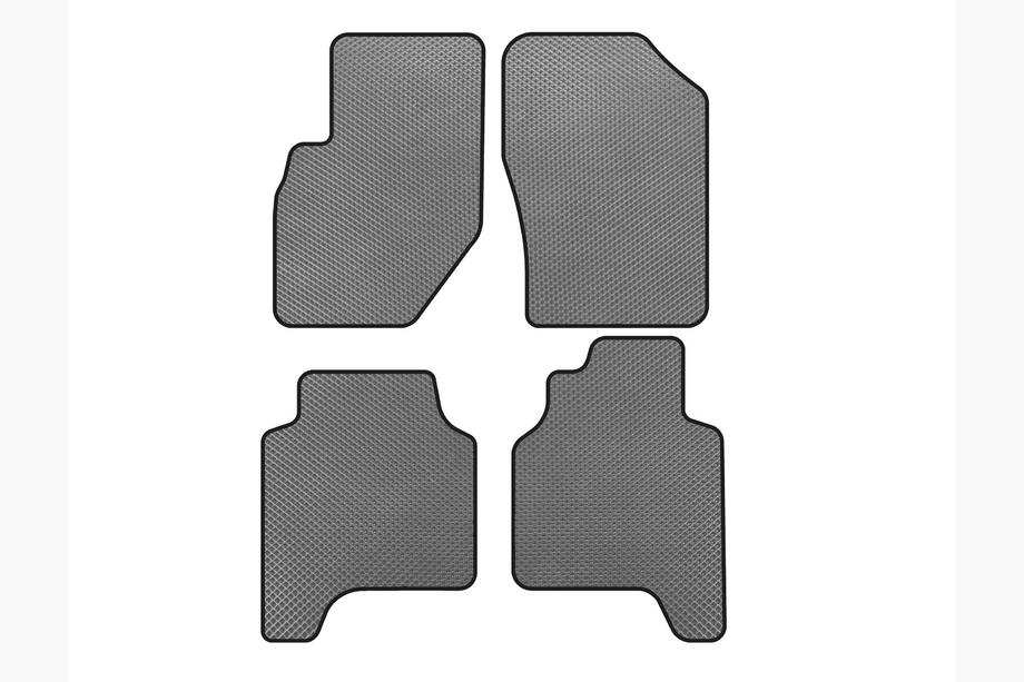 Hyundai Terracan 2001-2007 гг. Коврики EVA (Серый) Image
