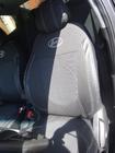 Hyundai Accent 2011-2017 гг. Авточехлы (Эко-кожа↗Ткань, Premium) фото 7