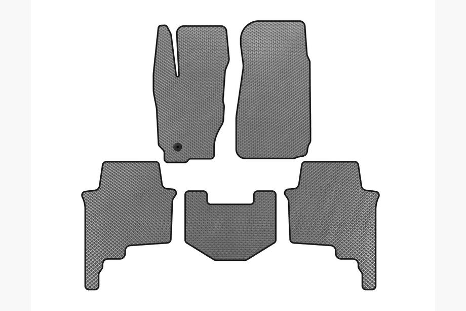 Jeep Commander 2005-2010 гг. Коврики EVA (Серый) Image