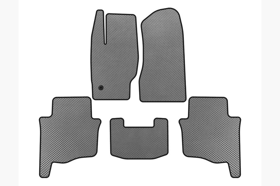 Jeep Grand Cherokee WK 2004-2010 гг. Коврики EVA (Серый) Image