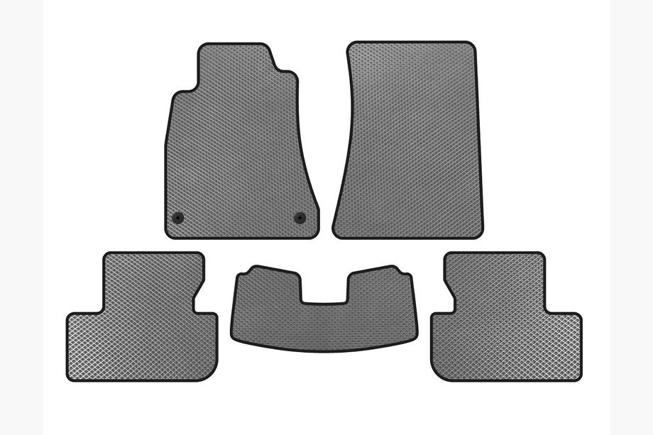 Lexus IS 2005-2013 гг. Коврики EVA (SD, Без полного привода, Серый) Image