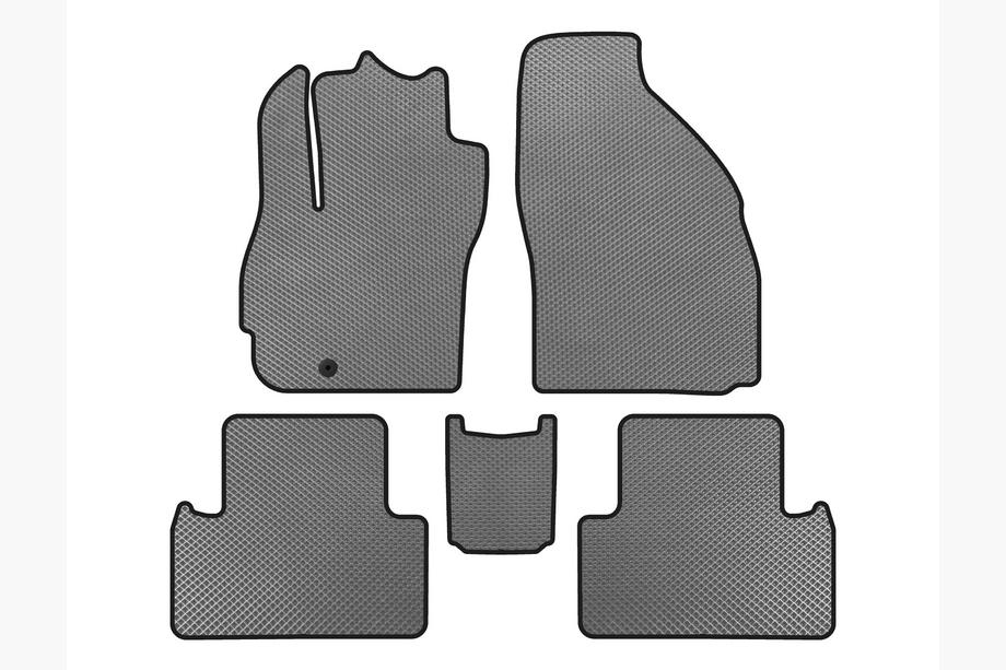 Mazda 5 2005-2009 гг. Коврики EVA (2 ряда, 7-местный, Серый) Image