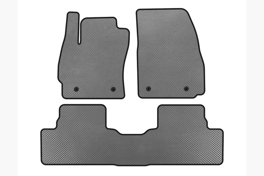 Mazda 5 2010-2018 гг. Коврики EVA (2 ряда, Серые) Image