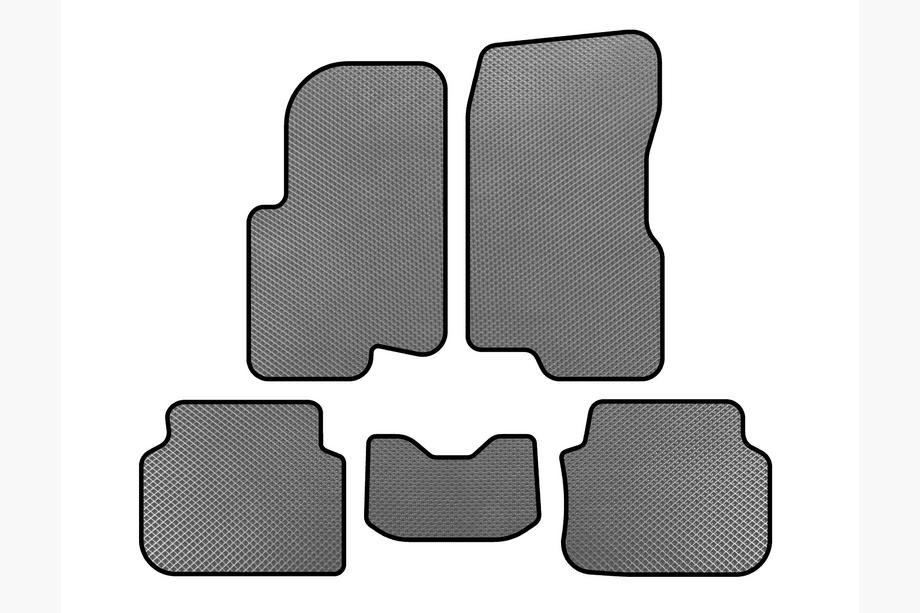 Smart 1998-2007 гг. Коврики EVA (2003-2007, Forfour, Серый) Image