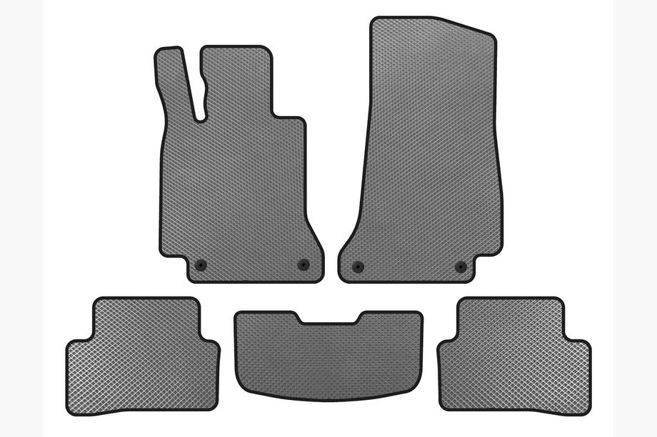 Mercedes C-class W205 2014-2021 гг. Коврики EVA (SD, Серый) Image