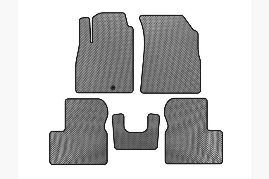 Nissan Micra K13 2011-2016 гг. Коврики EVA (Серый) Image