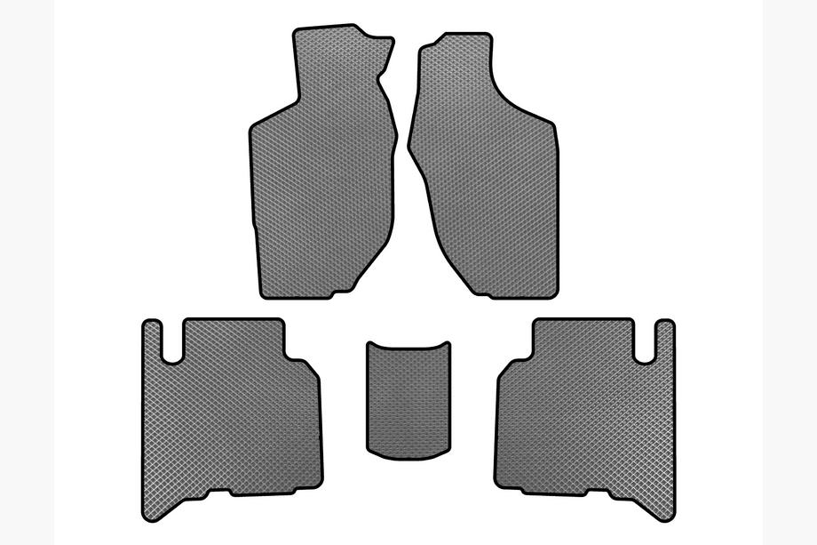 Opel Frontera 1998-2003 гг. Коврики EVA (5-дверный, Серый) Image