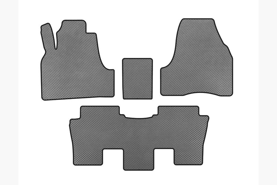 Peugeot 807 2002-2014 гг. Коврики EVA (Серый) Image