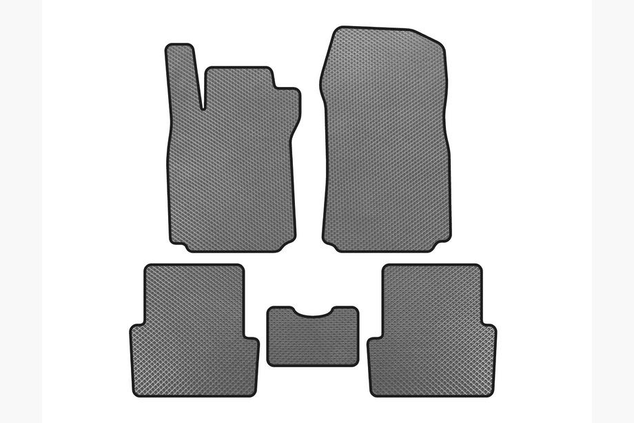 Renault Modus 2005-2012 гг. Коврики EVA (Серый) Image