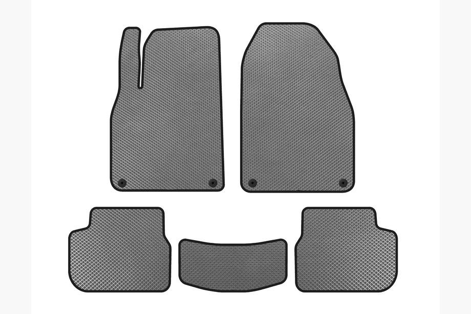 Saab 9-3 2002-2014 гг. Коврики EVA (Серый) Image