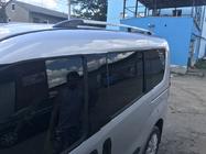 Opel Combo 2012-2018 гг. РАСПРОДАЖА!!! Рейлинги Серый Металлик (Пластиковые Ножки) фото 5