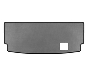 Mercedes GL class X164 2006-2012 гг. Коврик в багажник (7-местный с разложенным 3 рядом, Серый) фото 1