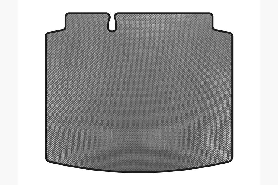 Seat Leon 2005-2012 гг. Коврик в багажник (HB, 5-дверный, Серый) Image