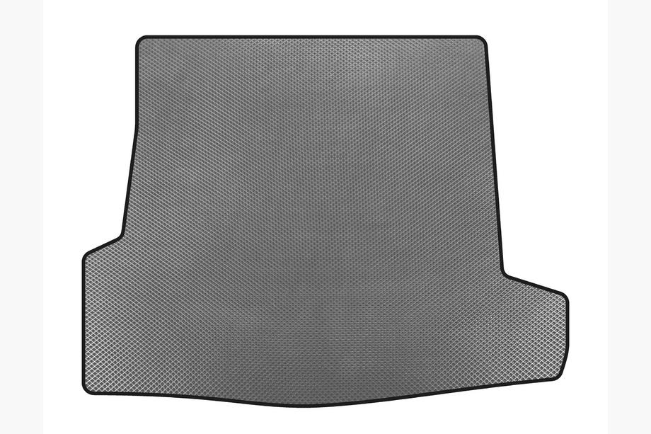 Skoda Superb 2001-2009 гг. Коврик в багажник (2006-2009, SD, Серый) Image