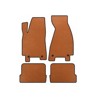 Коврики EVA (1991-1996, Купе, Оранжевые) Audi 80/90 1987-1996 гг.