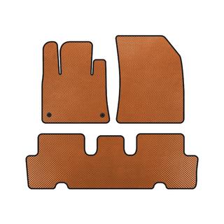 Коврики EVA V1 (2 ряда, Оранжевые) Citroen C-4 Picasso 2013–2022 гг.