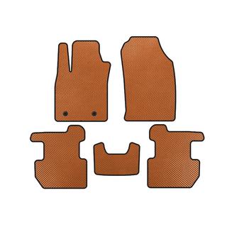 Коврики EVA (2018-2022, Оранжевые) Ford Ecosport 2013-2022 гг.