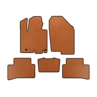 Коврики EVA (Оранжевые) Hyundai Tucson NX4 2021- гг.