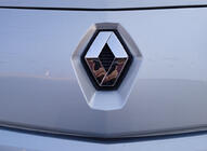 Renault Megane II 2004-2009 гг. Передняя Эмблема (128мм x 105мм Турция) фото 2