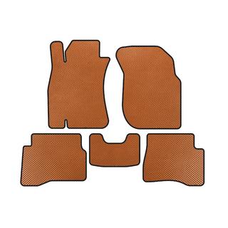 Коврики EVA (SD, Оранжевые) Nissan Almera N16 2000-2006 гг.