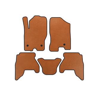 Коврики EVA (2 ряда, Оранжевый, 2010-2014) Nissan Pathfinder R51 2005-2014 гг.