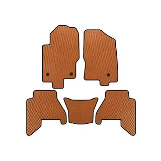 Коврики EVA V2 (2 ряда, Оранжевый, 2010-2014) Nissan Pathfinder R51 2005-2014 гг.