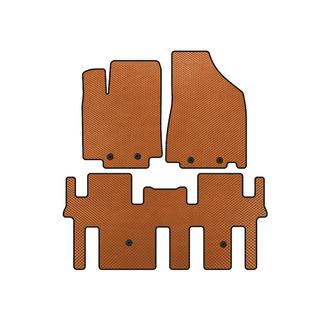 Коврики EVA (2 ряда, Оранжевые)