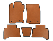 Toyota 4Runner 2009-2024 гг. Коврики EVA (2009-2014, Оранжевые) фото 1