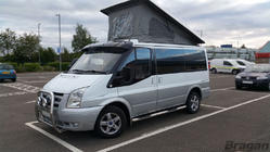 Ford Transit 2000–2014 гг. Козырек на лобовое стекло (черный глянец, 5мм) фото 14