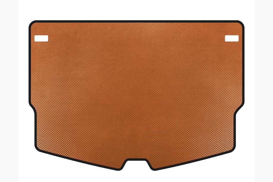 Nissan Note 2012-2020 гг. Коврик в багажник EVA (HB, Оранжевый) Image