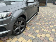 Audi Q7 2005-2015 гг. Боковые Подножки Fullmond (2 шт., Алюминий) фото 5