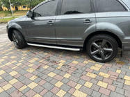 Audi Q7 2005-2015 гг. Боковые Подножки Fullmond (2 шт., Алюминий) фото 3