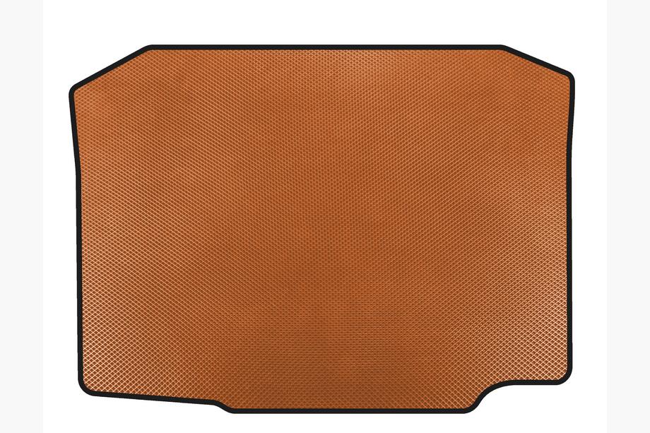 Seat Ibiza 2010-2017 гг. Коврик в багажник EVA (2010-2012, HB, 5-дверный, Оранжевый) Фото 1