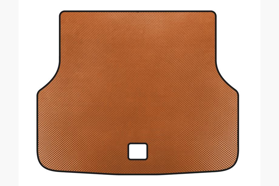 Chevrolet Lacetti 2003-2024 гг. Коврик в багажник EVA (SW, Оранжевый) Image