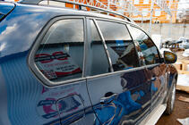 BMW X5 E70 2007-2013 гг. Накладки на дверные стойки из нержавеющей стали фото 3