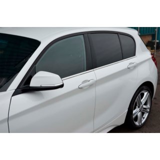 Окантовка стекол нержавеющая сталь BMW 1 серия F20/F21 2011-2019 гг. фото 2
