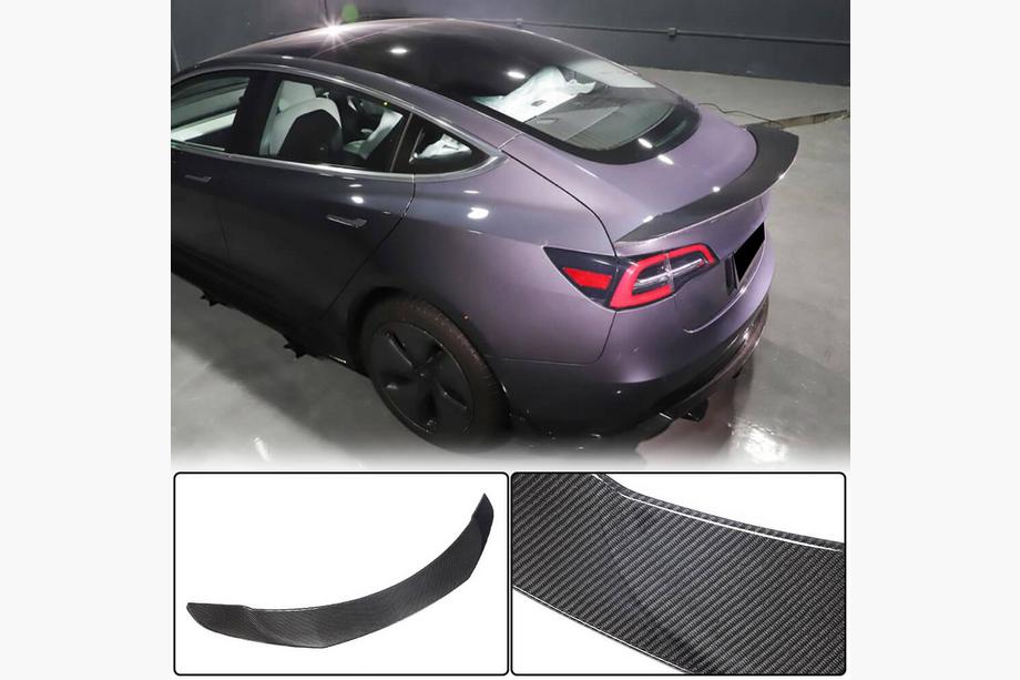 Tesla Model 3 2017- гг. Спойлер V1 (2017-2023, Карбон) Image
