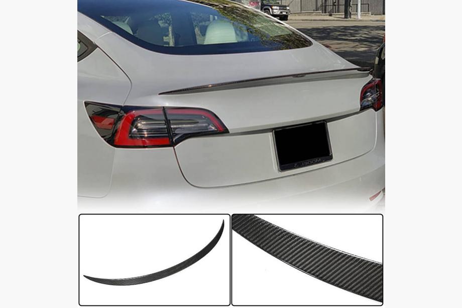 Tesla Model 3 2017- гг. Задний спойлер V8 (2017-2023, Карбон) Image