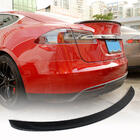 Tesla Model S 2012– гг. Спойлер V4 (Карбон) фото 1