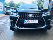 Lexus LX570/450d 2008-2022 гг. Передний диффузор TRD (2016-2021) фото 6