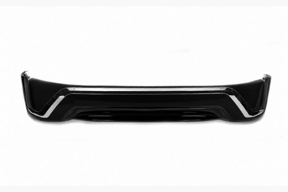 Toyota Land Cruiser 200 2007-2021 гг. Передняя накладка 2016↗ (Executive 2016) Белый Фото 4