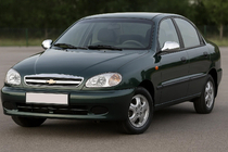 Chevrolet Lanos 1998–2017 гг. Накладки на Зеркала Нержавеющая Сталь фото 1