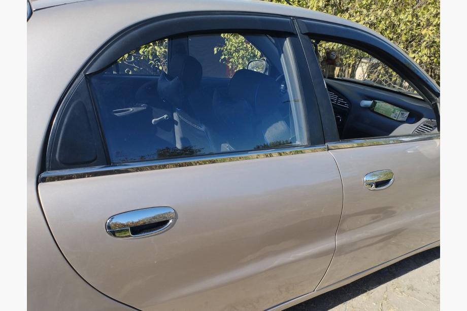 Chevrolet Lanos 1998–2017 гг. Окантовка окон нержавейка (4 шт) Image