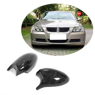 Накладки на Зеркала V1 (для E90/E91 2005-2008, E92/E93 2006-2009, Карбон) BMW 3 серия E90/E91 2005-2011 гг. фото 1