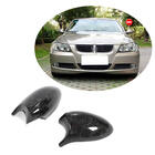 BMW 3 серия E90/E91 2005-2011 гг. Накладки на Зеркала V2 (для E90/E91 2005-2008, E92/E93 2006-2009, Карбон) фото 3