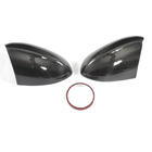 BMW 3 серия E90/E91 2005-2011 гг. Накладки на Зеркала V2 (для M3, Карбон) фото 8