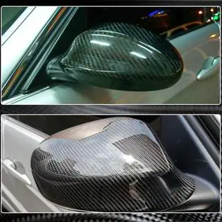 Накладки на Зеркала (для E90/E91 2005-2008, Карбон) BMW 3 серия E90/E91 2005-2011 гг. фото 3