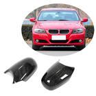BMW 3 серия E90/E91 2005-2011 гг. Накладки на зеркала (для 2008-2011, Карбон) фото 1