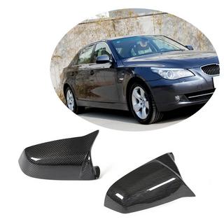 Накладки на Зеркала (для 2007-2010, Карбон) BMW 5 серия E60/E61 2003-2010 гг. фото 2