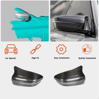 Накладки на зеркала Сухой карбон (для f90 2018-2020) BMW 5 серия G30/G31 2017–2023 гг. фото 2